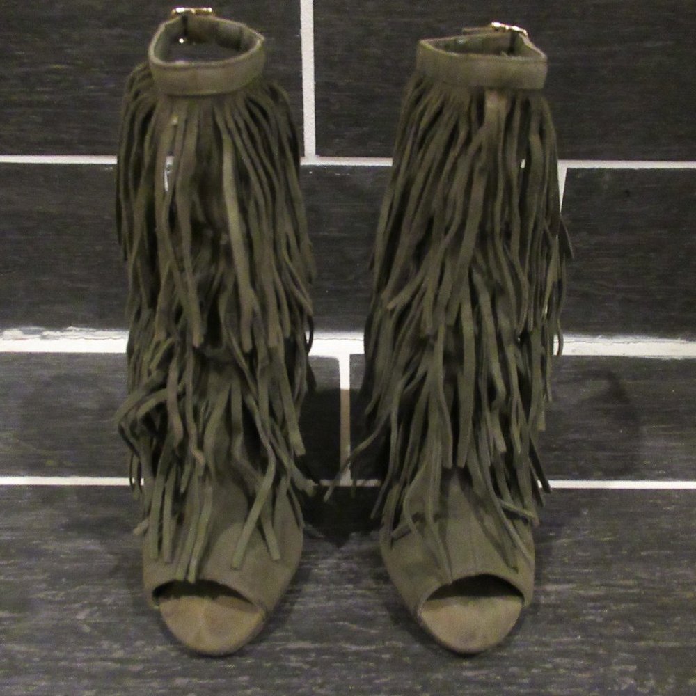 Tassel High Heel Sandals